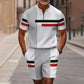 👕Summer Hot Sale 50% OFF⭐Men's Quarter-Zip Shirt & Shorts Set