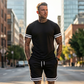 Casual Short Sleeve T-Shirt & Shorts Set