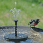 🌞⛲Compact Solar Bird Fountain Pump – Keep Your Garden Alive!🏖️