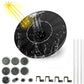 🌞⛲Compact Solar Bird Fountain Pump – Keep Your Garden Alive!🏖️