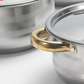 🍳🔥 5-Piece Stainless Steel Cookware Set with Glass Lids – Durable, Even Heat Distribution & Elegant Design ✨