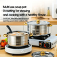🍳🔥 5-Piece Stainless Steel Cookware Set with Glass Lids – Durable, Even Heat Distribution & Elegant Design ✨
