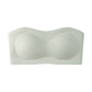 💞Womens Strapless Bras Push Up Bandeau Bra Non Slip Wireless Supportive Padded Bras Seamless Comfortable Tube Jelly Bra