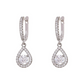✨2026 HOT SALE New Arrival🔥Limited Time Special Price !!🎉Elegant Teardrop Dangle Hoop Earrings
