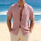 ✨New Arrival👕Men's Summer Stand Collar Short Sleeve Shirt