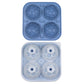 📢Buy 2 Get 1 Free⏰ Silicone Soccer Ball Ice Cube Tray – 5.5 cm Cubes, Slow-Melting, Leak-Proof Design