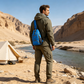 🎒✨ Unisex Outdoor Sling Bag – Multi-Pocket, Water-Resistant, Breathable Back 🌦️