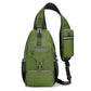 🎒✨ Unisex Outdoor Sling Bag – Multi-Pocket, Water-Resistant, Breathable Back 🌦️