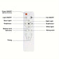⏳LAST DAY SALE 🔥40W LED Ceiling Fan Light – 20.5” Ultra-Quiet with Remote 🎯 | E27 + FREE B22 Adapter 🔌 | For Bedroom 😴, Kitchen 👩‍🍳 & Garage 🛠️