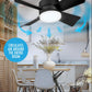 ⏳LAST DAY SALE 🔥40W LED Ceiling Fan Light – 20.5” Ultra-Quiet with Remote 🎯 | E27 + FREE B22 Adapter 🔌 | For Bedroom 😴, Kitchen 👩‍🍳 & Garage 🛠️