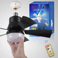 ⏳LAST DAY SALE 🔥40W LED Ceiling Fan Light – 20.5” Ultra-Quiet with Remote 🎯 | E27 + FREE B22 Adapter 🔌 | For Bedroom 😴, Kitchen 👩‍🍳 & Garage 🛠️