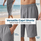 👔 LIMITED-TIME 50% OFF! ✨ Men's Linen Shirt & Capri Set – Breathable, Relaxed, Summer-Ready 🌴