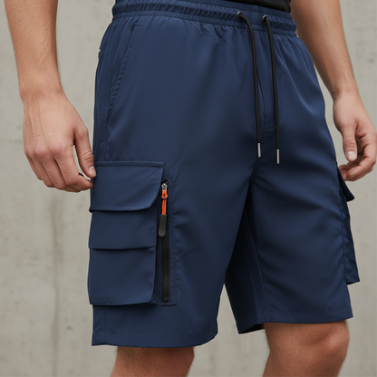 🩳 Quick-drying men's cargo shorts – with multiple pockets, lightweight ✨