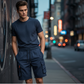 🩳 Quick-drying men's cargo shorts – with multiple pockets, lightweight ✨