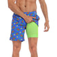 📢📢50% OFF !! ⏰Men's 2-in-1 Comfort-Lined Shorts