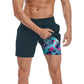 📢📢50% OFF !! ⏰Men's 2-in-1 Comfort-Lined Shorts
