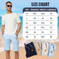 🩳 Men's Color-Block Shorts – Drawstring, Cotton Blend, Casual ✨