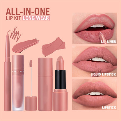 Long-Lasting & Waterproof Matte Lipstick Set