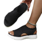 💐Women's Breathable Knit Platform Sandals – Air-permeable knit upper, cushioned sole & lightweight comfy summer footwear ✨