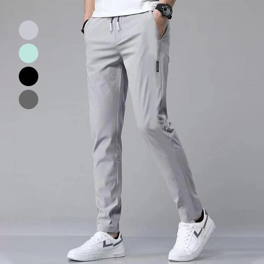 🏃‍♂️✨ Men's Ice Silk Sweatpants – Quick-Dry, Loose Fit, Lightweight ❄️
