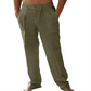 👖 LIMITED-TIME 50% OFF! ✨ Men's Casual Pants – Elastic Waist, Cotton Blend, Relaxed Fit 🍂