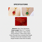 🔥2026 Hot Sale 50% OFF！！🎁Elegant Four-Leaf Clover Teardrop Necklace 14K gold plated, a symbol of good fortune,💎💖