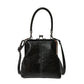 💋 Women's Kiss Lock Crossbody Bag with Top Handle – Vintage brass closure & structured shape – Removable strap, perfect for daily outings or dinner dates 👜 ✨