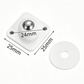 4 PCS Self-Adhesive Swivel Caster Wheels