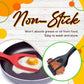 2-in-1 Kitchen Spatula Tongs – Food Grade Silicone Tips, Non-Stick, Heat Resistant, Long Handle ✨