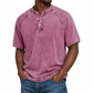 🔥New arrivals now on sale-Men's Casual Band Collar Short Sleeve Shirt