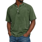 🔥New arrivals now on sale-Men's Casual Band Collar Short Sleeve Shirt
