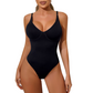 Seamless V-Neck Shapewear Bodysuit for Women