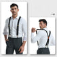 🧵👖🌀 Universal X-Shaped High-Elastic Suspenders – Stretchy & Breathable, No More Sagging Pants, Perfect for Work, Leisure, or Active Days 🏃‍♂️💨