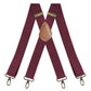🧵👖🌀 Universal X-Shaped High-Elastic Suspenders – Stretchy & Breathable, No More Sagging Pants, Perfect for Work, Leisure, or Active Days 🏃‍♂️💨