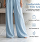👗Women's V-Neck High Waist Wide Leg Jumpsuit – Flowy & lightweight – Flattering fit, perfect for summer events or resort wear – effortless elegance 🌸