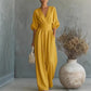 👗Women's V-Neck High Waist Wide Leg Jumpsuit – Flowy & lightweight – Flattering fit, perfect for summer events or resort wear – effortless elegance 🌸