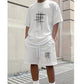 Men's Casual Top & Shorts 2-Piece Set – Loose Fit, Breathable & Fade-Resistant Graphic Print 😎👕