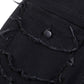 ⏳Time-Limited Special⏰Men's Deconstructed Frayed Flare Jeans – Heavy Distressing, Vintage Wash, Patchwork Details ✨