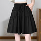 🎀 High Waist Wide-Leg Skorts with Ruffled Edges – Adjustable Fit & Flattering A-Line 👗