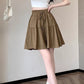 🎀 High Waist Wide-Leg Skorts with Ruffled Edges – Adjustable Fit & Flattering A-Line 👗