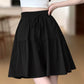 🎀 High Waist Wide-Leg Skorts with Ruffled Edges – Adjustable Fit & Flattering A-Line 👗