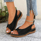 🏖️Summer New Arrive✨⏰️Limited Gift🩴Women’s Vintage Peep-Toe Comfort Sandals