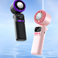 ⏳Time-Limited Special⏰Portable cooling fan with ice compression plate – evaporative cooling, 3 speed settings & rechargeable battery – perfect for hot days, the office and outdoors ✨