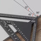 Woodworking Triangle Ruler 7-inch