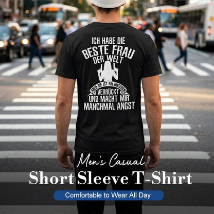 👕 Men's Casual Short Sleeve T-Shirt – Soft Fabric, Classic Fit, Everyday Essential ✨