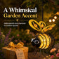 🌙🍃Hanging Solar Bee Light – Warm Amber Glow, Flicker-Free, Perfect for Garden Parties, Camping, or Kids’ Rooms – Spread Joy Day and Night 🌞🌜