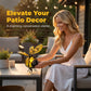 🌙🍃Hanging Solar Bee Light – Warm Amber Glow, Flicker-Free, Perfect for Garden Parties, Camping, or Kids’ Rooms – Spread Joy Day and Night 🌞🌜
