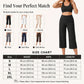 👖Women's High-Waisted Stretch Cropped Pants