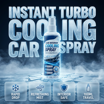 Instant Turbo Car Cooling Spray | Rapid Interior Temperature Reducer | Safe Auto AC Booster & Heat Neutralizer🚗❄️