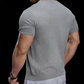 🎁2026 New Arrivals 50% OFF💥Breathable V-Neck Knit Tee – Textured Finish, Athletic Fit, Gym to Street 🏋️